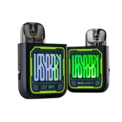 Lost Vape Ursa Baby 2 900 Pop Blue Time Gear (Бирюзовый, с картриджем) Многоразовый POD